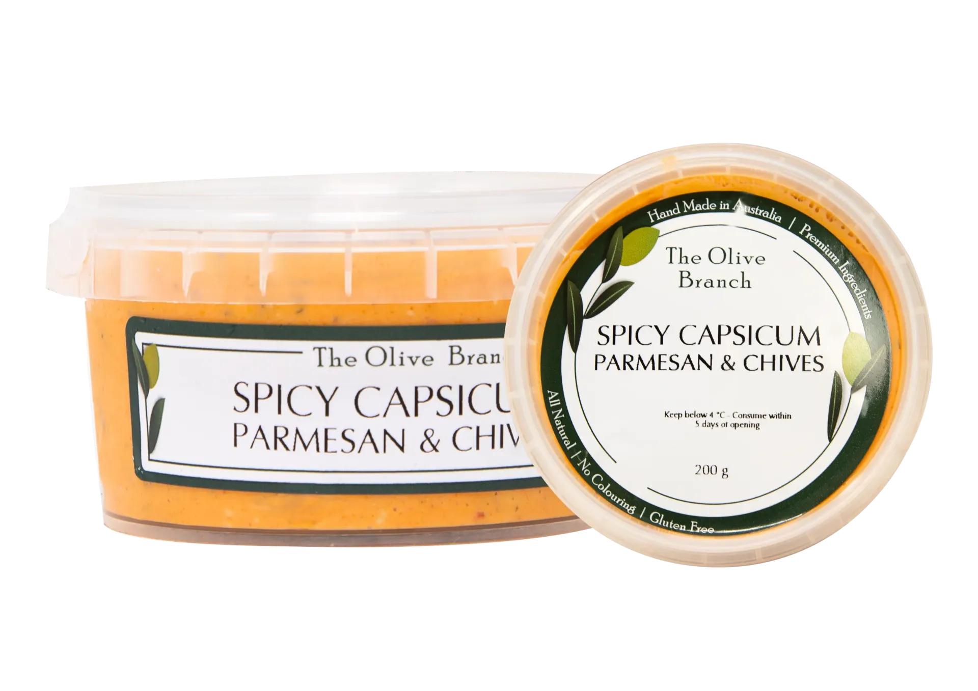 [2001953] OB Spicy Capsicum Parmesan & Chives  200G