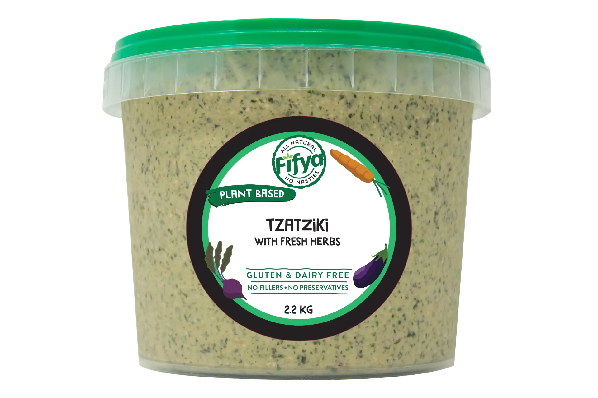 [22001150] FIFYA Vegan Tzatziki 2.2Kg