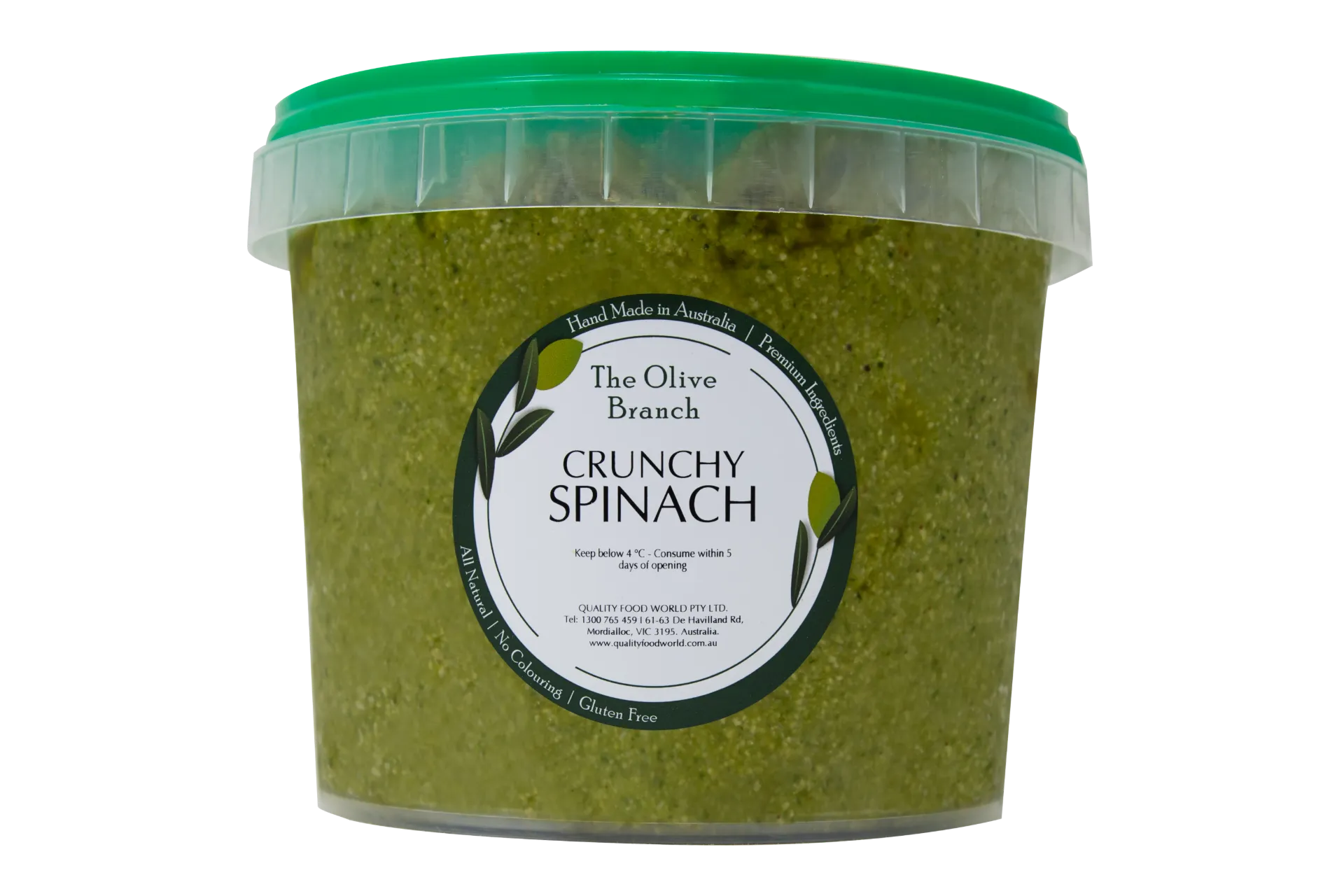 [2200157] OB Crunchy Spinach 2.2Kg
