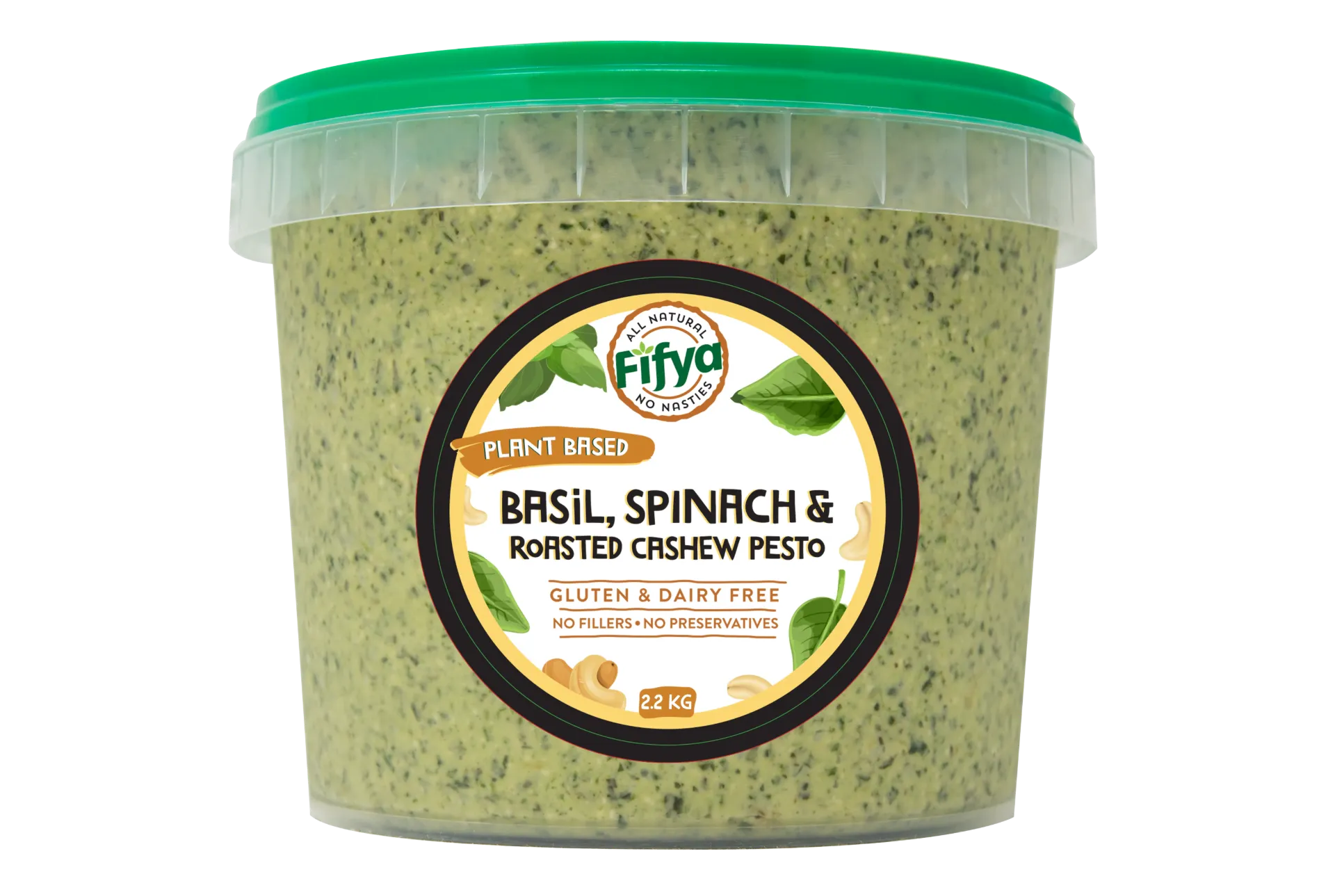 [22005257] FIFYA Vegan Basil,Spinch&Cashw2.2Kg