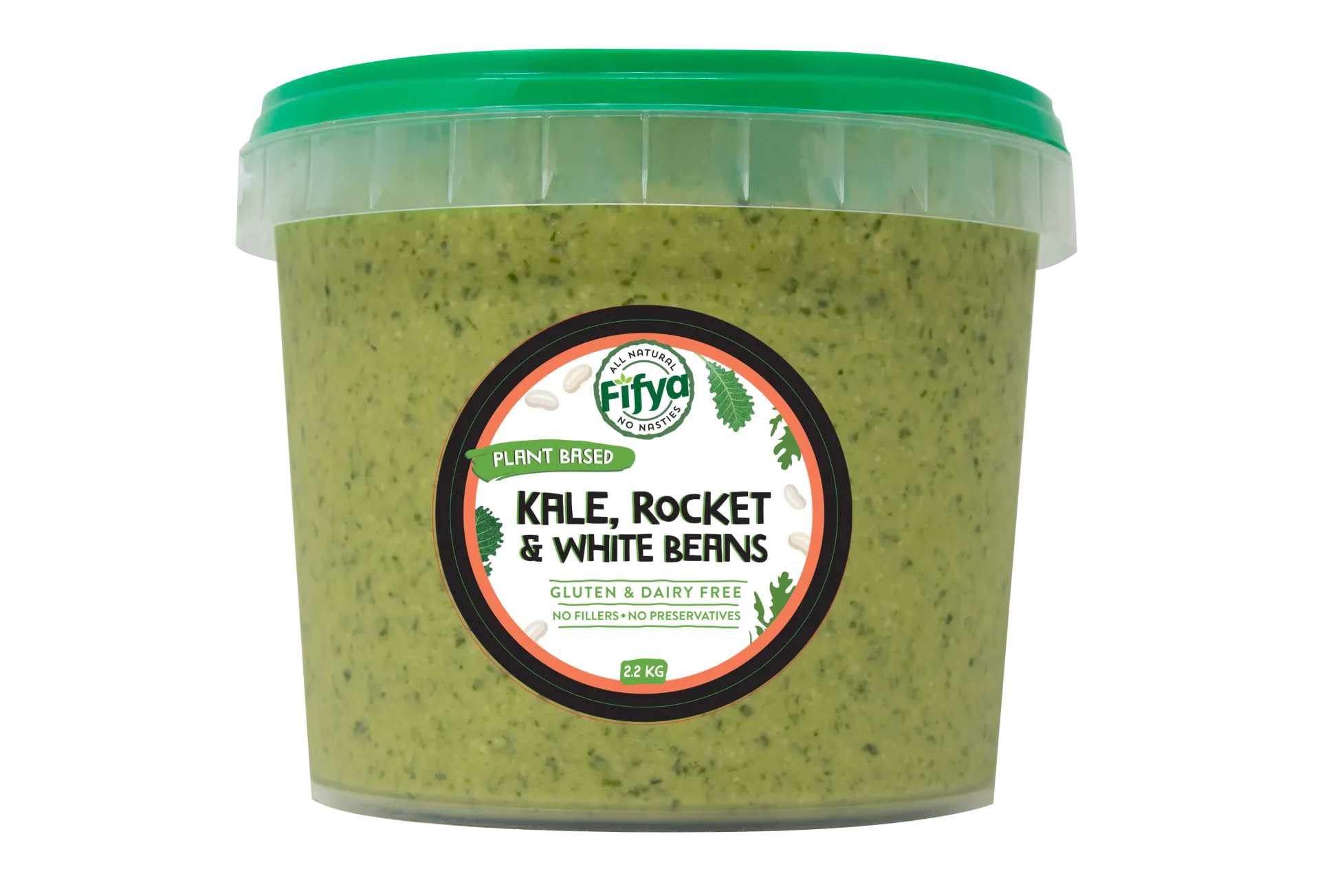[22005264] FIFYAVEGAN Kale,Rckt&Whte Bean2.2Kg