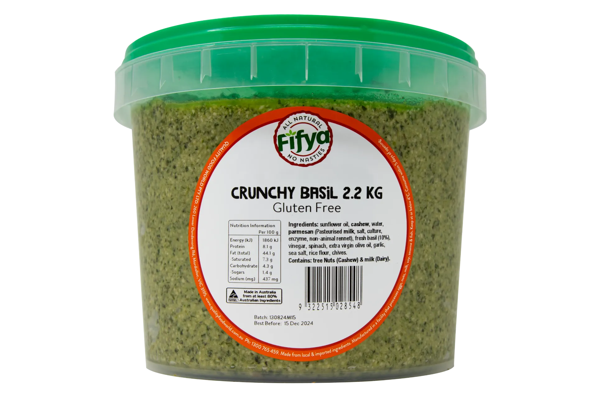 [2200838] FIFYA Crunchy Basil 2.2Kg