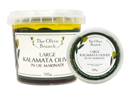 [2505426] OB Large Kalamata Olives Marinated In Oil 335G