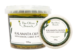 [2507208] OB Kalamata Olives Marinated With Lemon, Garlic & Herb  335G