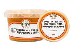 [2508686] FIFYA Sweet Potato With Bell Pepper, Fetta, Parmesan & Cashews Dip  250G